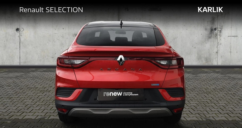Renault Arkana cena 115700 przebieg: 28162, rok produkcji 2022 z Zielonka małe 254